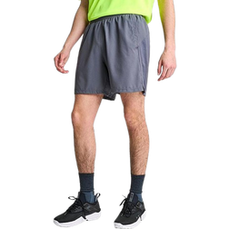 Under Armour Men's Graphic Training Shorts - Castlerock/High Visibility Yellow