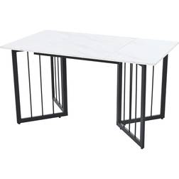 Fairmont Park Glosco Metal Black Dining Table 80x140cm