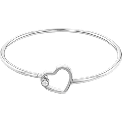 Tommy Hilfiger Minimal Hearts Bracelet - Silver/Transparent