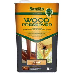 Barrettine Wood Preserver Wood Protection Clear 5L