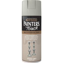 Rust-Oleum Painter's Touch Spray Paint Stone Grey Satin 400ml