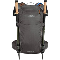 Camelbak Rim Rummer X30 Hiking Hydration Pack with Crux 2L Reservoir - Storm Grey