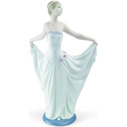 Lladro Dancer Ballet Woman White Figurine 30cm