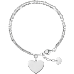 Thomas Sabo Heart Bracelet - Silver