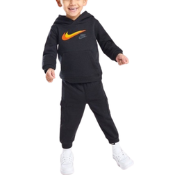 Nike Infant Cargo Overhead Hoodie Tracksuit - Black