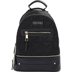 River Island Quilted Zip Backpack - Black