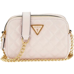 Guess Giully Quilted Mini Crossbody - Light Pink