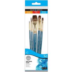 Daler Rowney Simply Watercolour Brushes Set of 5