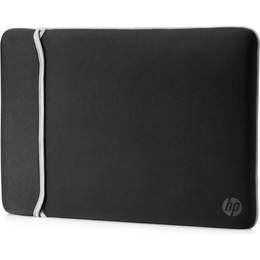 HP Neoprene Reversible Sleeve 15.6" - Black/Silver