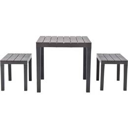 vidaXL 48779 Dining Group, 1 Table inkcl. 2 Chairs