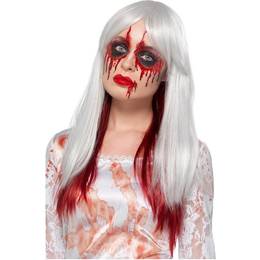 Smiffys Deluxe Blood Drip Ombre Wig