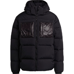 Adidas Down Regen Hooded Puffer Jacket - Black