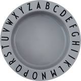 Plates & Bowls Design Letters Eat & Learn Deep Plate