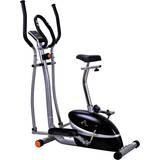 Crosstrainers V-Fit Combination 2-in-1 Magnetic Cycle and Elliptical Trainer