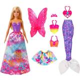 Barbie doll and doll house Toys Barbie Dreamtopia Dress Up Doll Gift Set