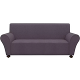 Loose Covers vidaXL 131084 3-Seater Loose Sofa Cover Grey (210x130cm)