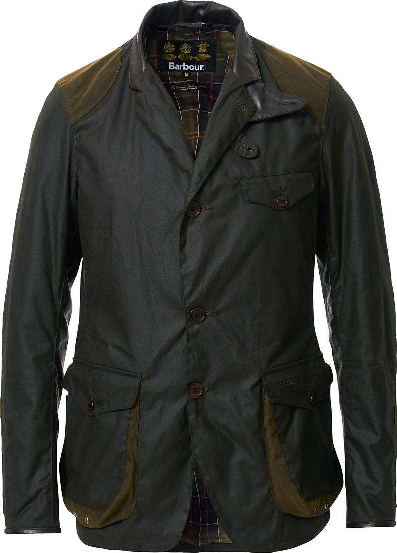 Barbour Beacon Sports Wax Jacket - Olive • Price