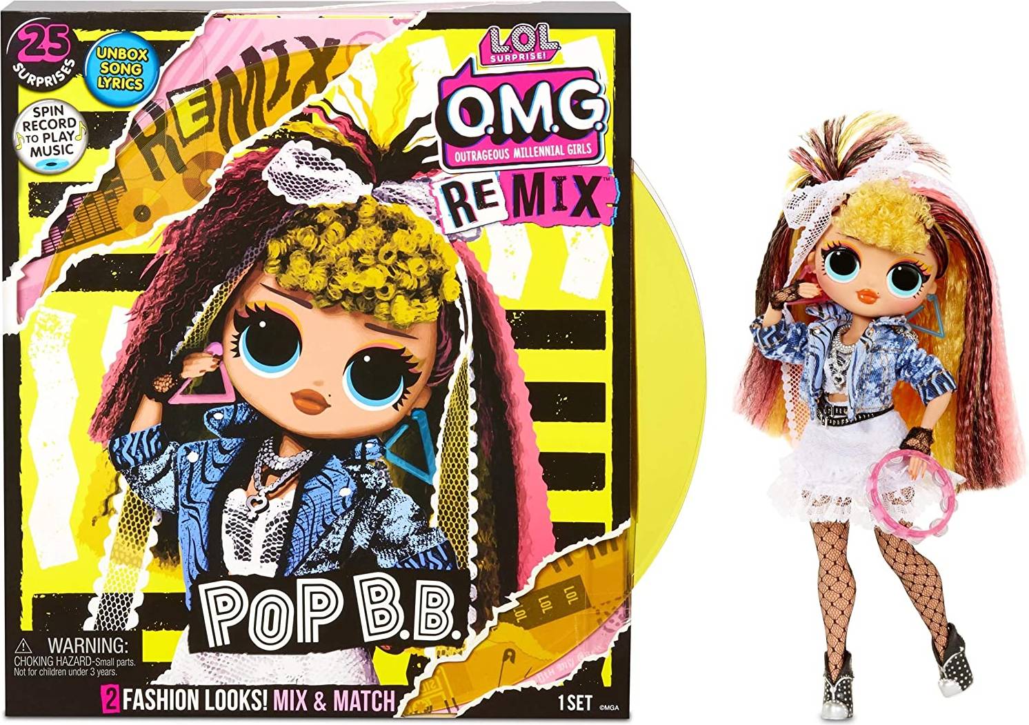 LOL Surprise OMG Remix Pop B B Fashion Doll