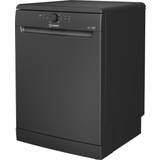 Black - Freestanding Dishwashers Indesit DFE 1B19 B Black