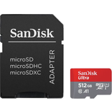 Memory Cards SanDisk Ultra MicroSDXC Class 10 UHS-I U1 A1 512GB