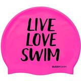 Buddyswim Live Love Swim Silicone Cap Sr