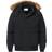 Calvin Klein Hooded Fake Fur Down Jacket - Ck Black