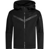 Hoodies Children's Clothing Nike Boy's Sportswear Tech Fleece - Black/Black (CU9223-010)