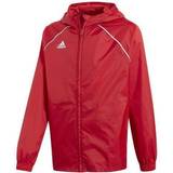 Rain jackets Children's Clothing Adidas Kid's Core 18 Rain Jacket - Power Red/White (CV3743)