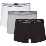 Tommy hilfiger trunks Underwear Tommy Hilfiger Stretch Cotton Trunks 3-pack - Black/Grey Heather/White