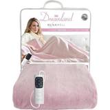 Blankets Dreamland Relaxwell Luxury Blankets Pink