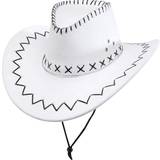 Hats Fancy Dress Widmann Cowboyhat with Stitches