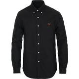 Shirts Men's Clothing Polo Ralph Lauren Slim Fit Oxford Shirt - Polo Black