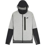 Sweaters & Hoodies Nike Tech Fleece Woven Full Zip Hoodie Men - Dark Grey Heather/Iron Grey/Dark