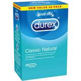 Durex Classic Natural 20-pack
