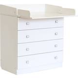 Kidsaw Kudl Kids 4 Drawer Unit with Changing Board