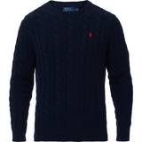 Sweaters Men's Clothing Polo Ralph Lauren Cable-Knit Cotton Sweater - Hunter Navy
