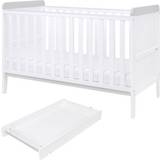 Cots Kid's Room Tutti Bambini Rio Cot Bed with Cot Top Changer & Mattress 34.3x56.8"