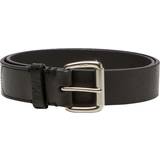 Belts Men's Clothing Polo Ralph Lauren Tumbled Leather Belt - Black
