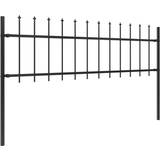 vidaXL Garden Fence with Spear Top 1700x110cm