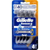 Razors Gillette Sensor3 Comfort 4-pack