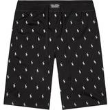 Shorts Men's Clothing Polo Ralph Lauren Allover Pony Pajama Shorts - Black