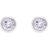 Ted Baker Sinaa Studs - Silver/Transparent