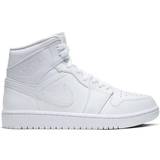 Trainers Nike Air Jordan 1 Mid M - White/White/White