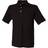 Henbury Classic Plain Polo Shirt - Black