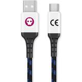 Adapters Numskull PS5 4M Braided Cable - Black/Blue