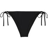 Calvin Klein Swim Cheeky String Bikini Bottoms - Black