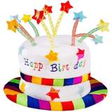 Hats Fancy Dress Boland Rainbow Pie Happy Birthday Hat