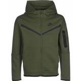 Hoodies Children's Clothing Nike Sportswear Tech Fleece - Rough Green/Black (CU9223-326)