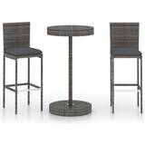 Bar Group Outdoor Furniture vidaXL 3064765 Bar Group, 1 Table inkcl. 2 Chairs