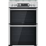 Gas Cookers Hotpoint HDM67G9C2CX/U